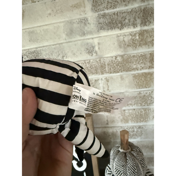 1999 Exclusive For Disney The Lion King Play Trickster Plush Beanie - Picture 4 of 6